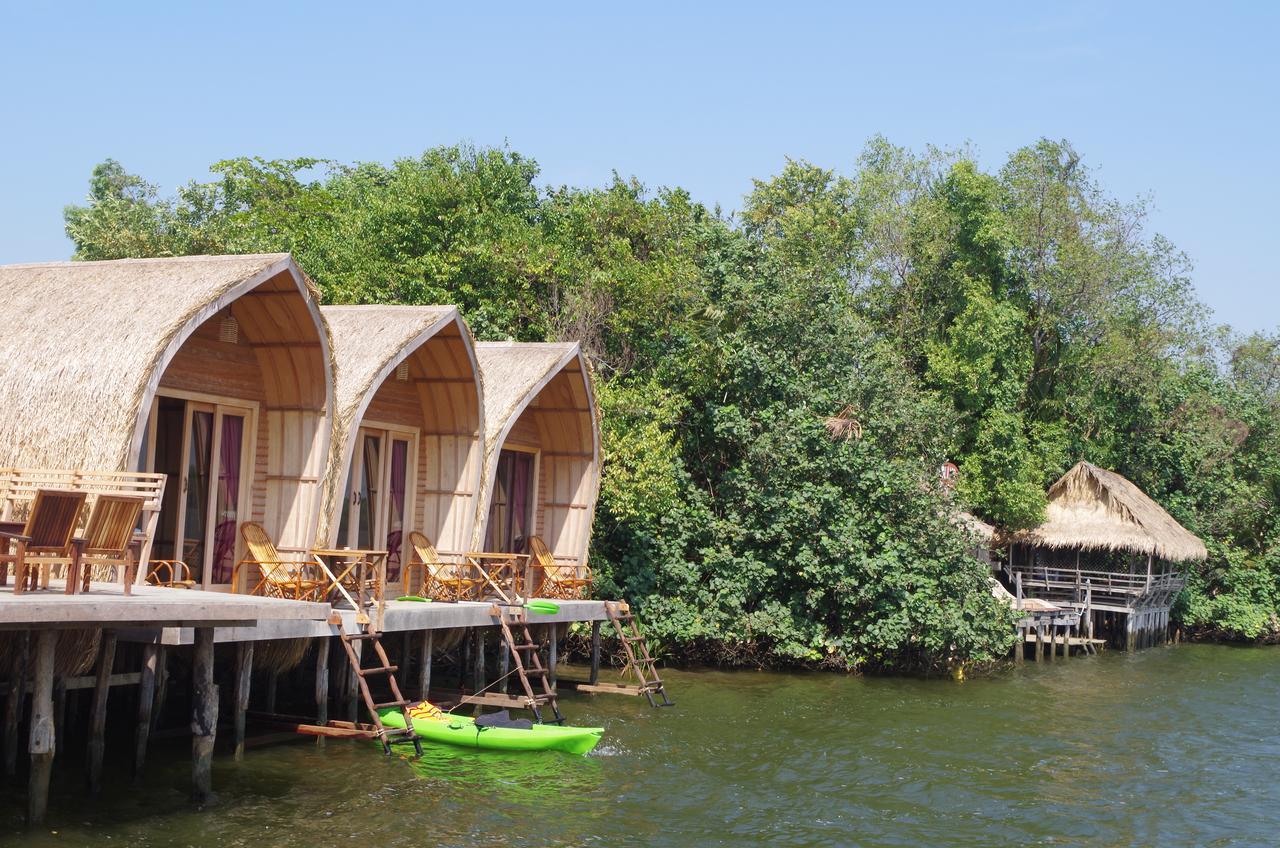 Bamboo Bungalow Kampot Eksteriør bilde