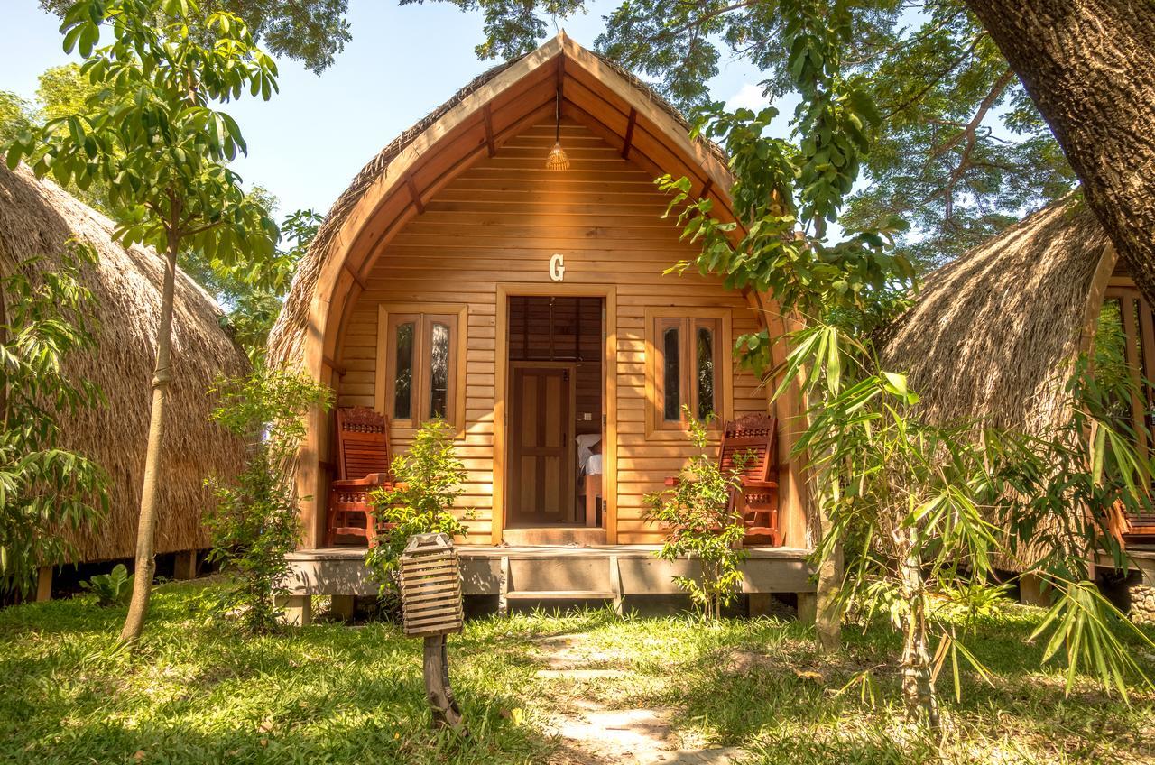 Bamboo Bungalow Kampot Eksteriør bilde