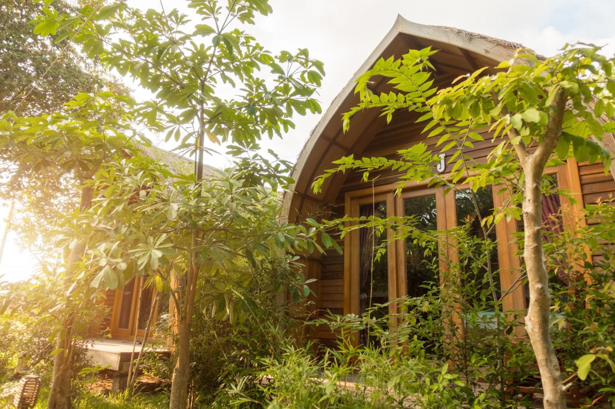 Bamboo Bungalow Kampot Eksteriør bilde